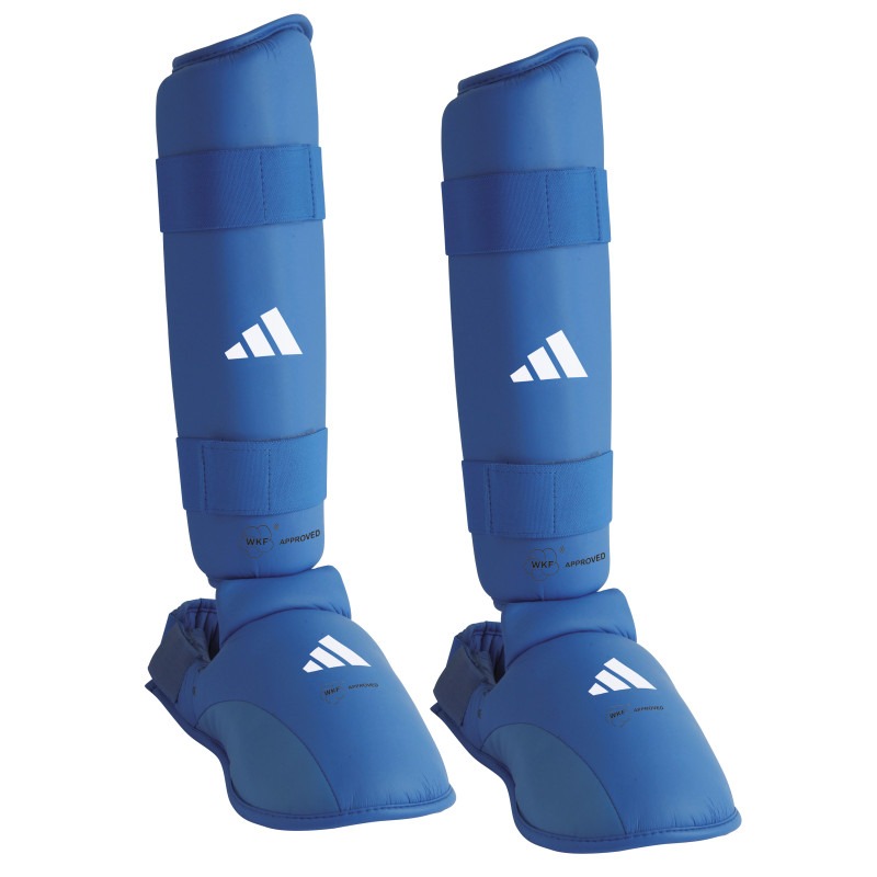 Espinilleras Azules Karate WKF
